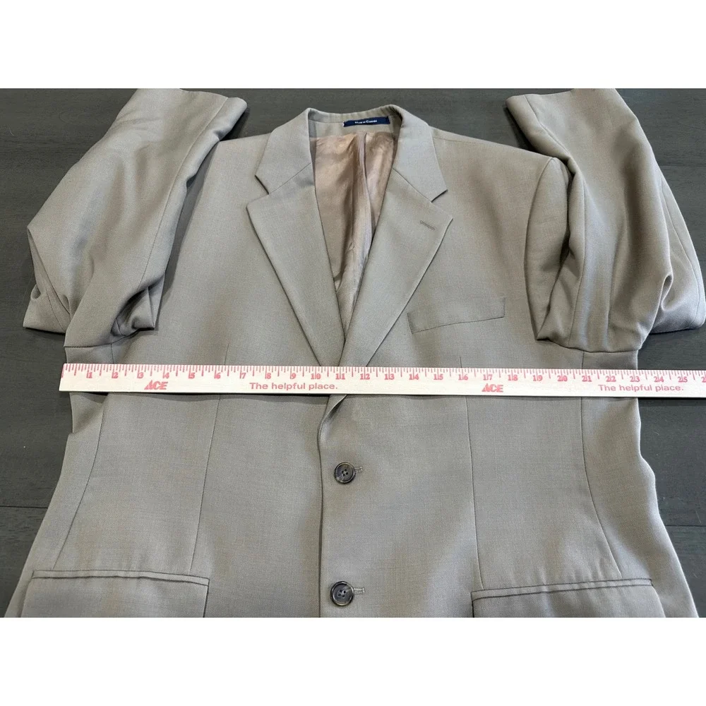 Lauren Ralph Lauren Mens 44R Wool Blazer Tan Taupe 2 Button Sport Coat‎ Canada